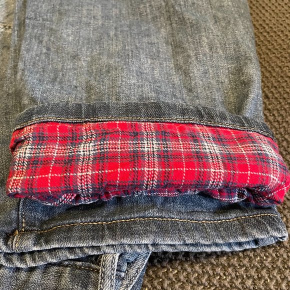 Eddie Bauer Flannel-Lined Jeans - Never Worn   [Free Shipping] - Picture 2 of 6